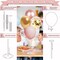 303 Pcs Baby Shower Decorations For Girl (Rosegold Baby Girl)